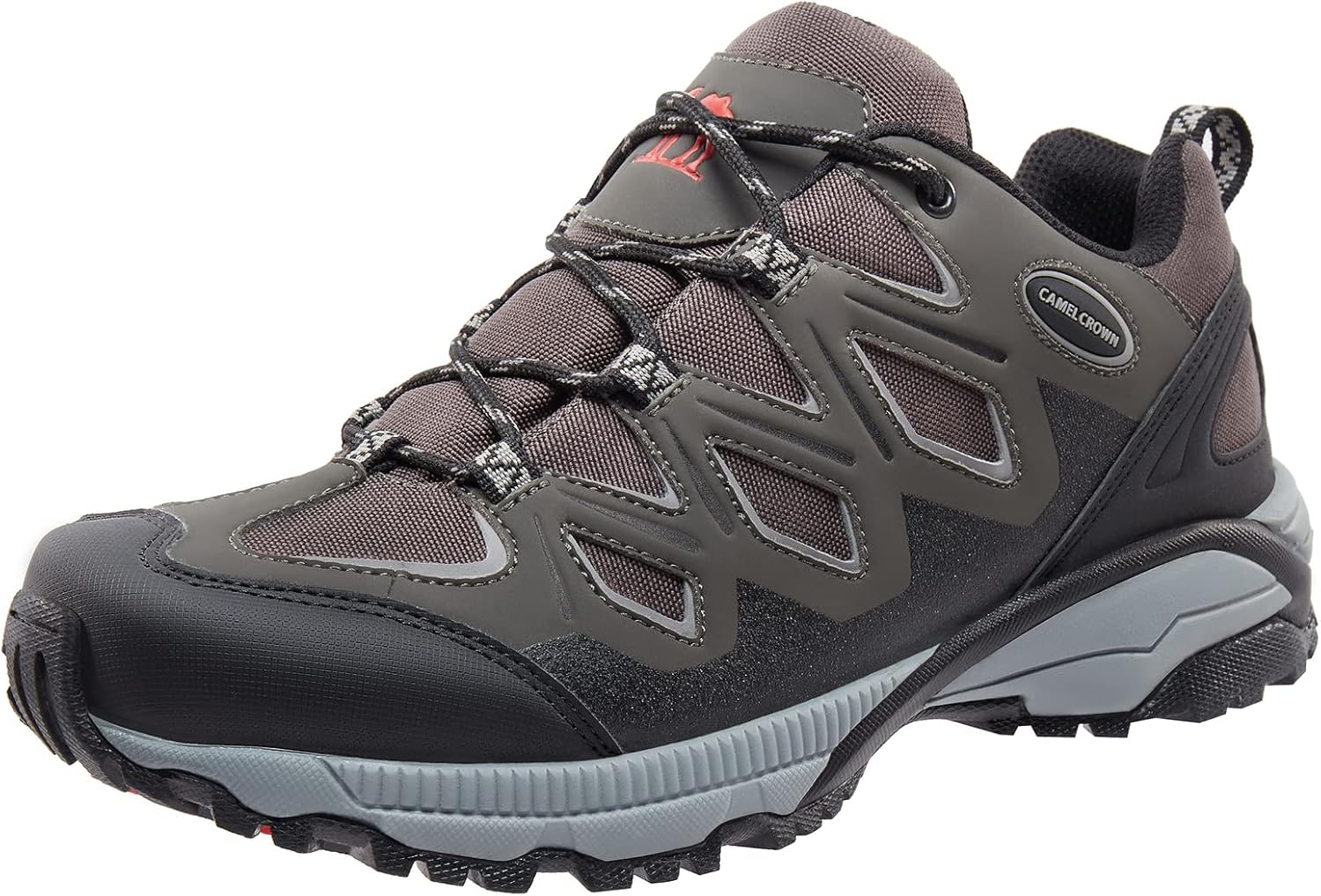 CAMEL CROWN Men's Hiking Shoes Lightweight Slip-Resistant Walking Sneakers for Outdoor Trekking Trailing