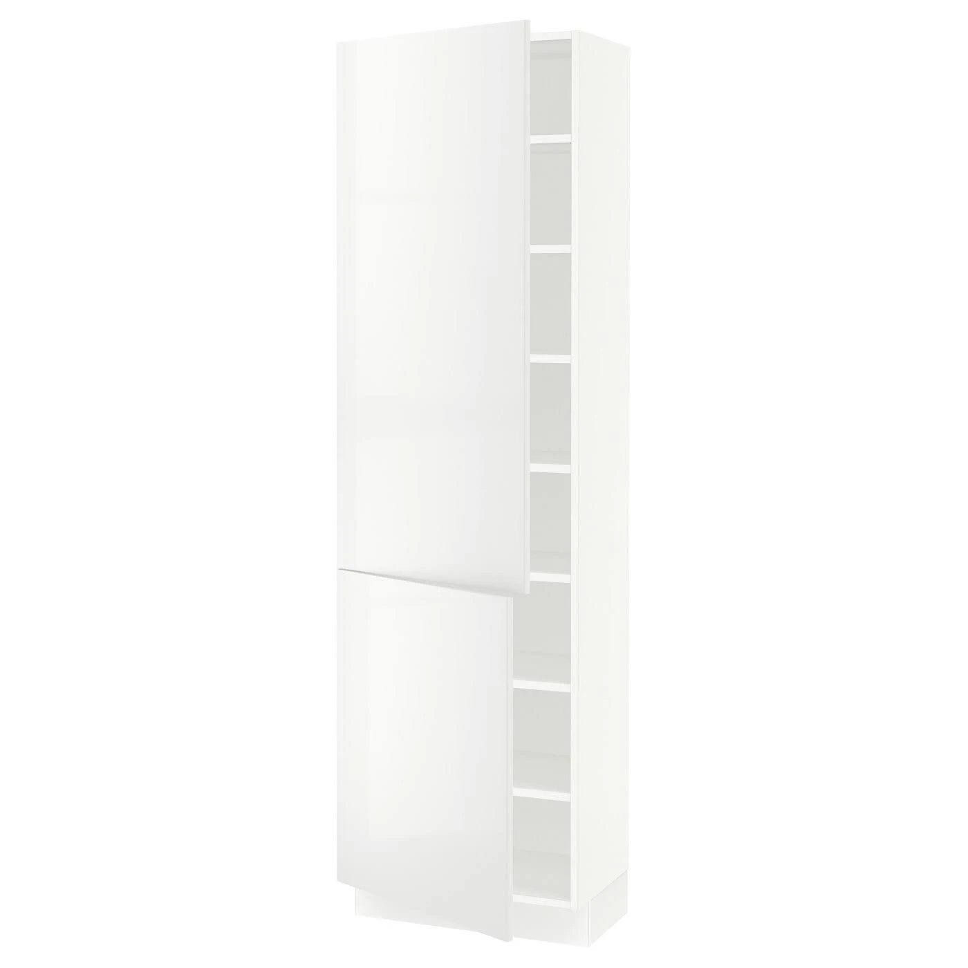 IKEA - SEKTION High Cabinet with shelves/2 Doors, white/Ringhult White, 24x15x80 69345207