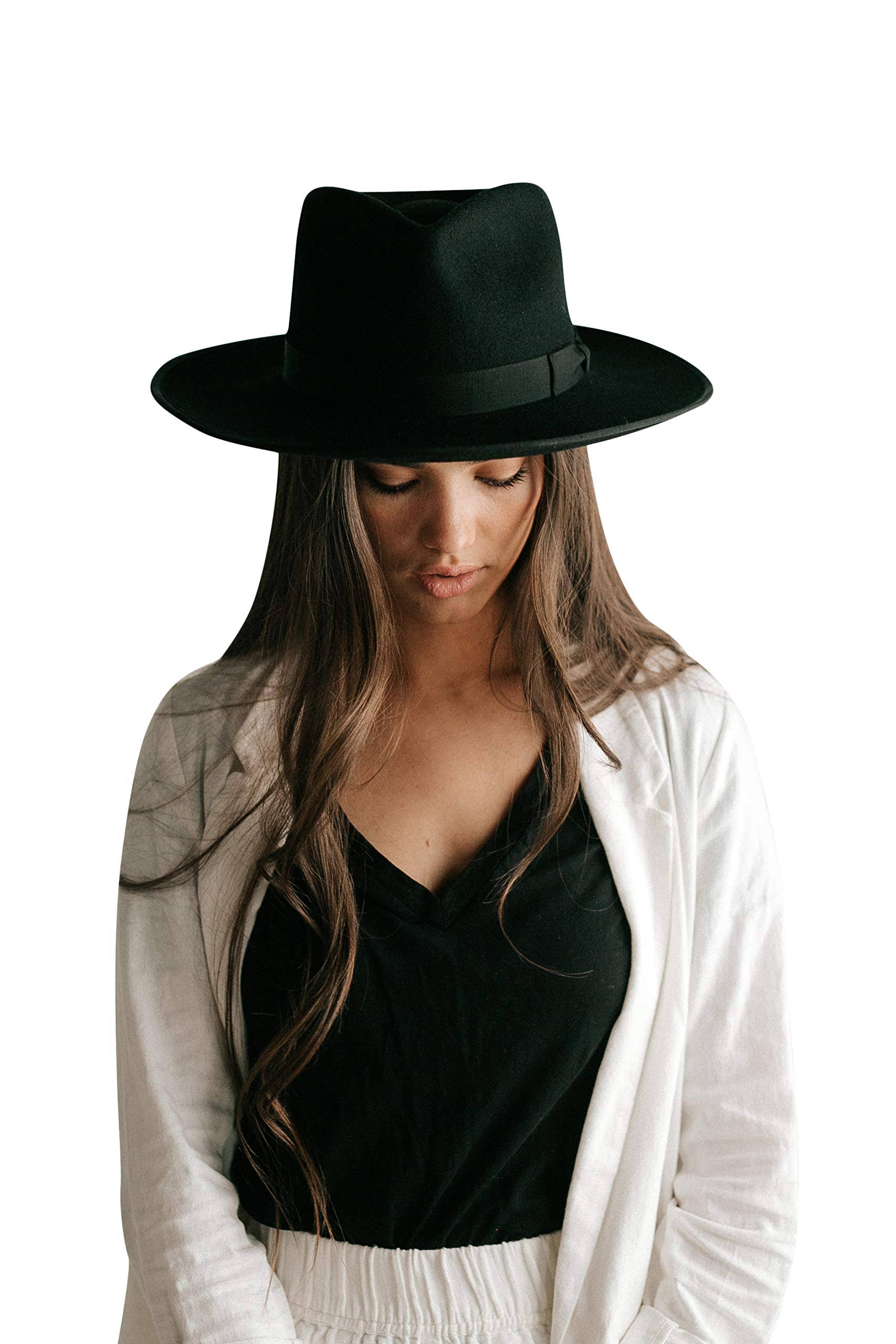 Gigi PIP Monroe Hat Black, XL