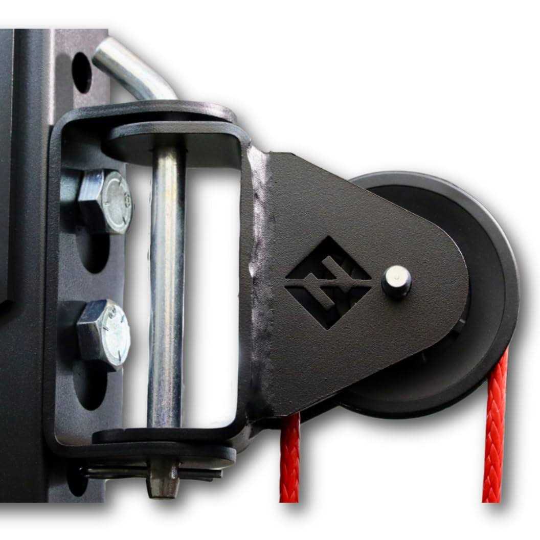 F&amp;F STEEL Rack Mounted Swivel Pulley 180 Degree Smooth-Glide Pulley for Full-Body Workouts - Sports Supplies Online Store