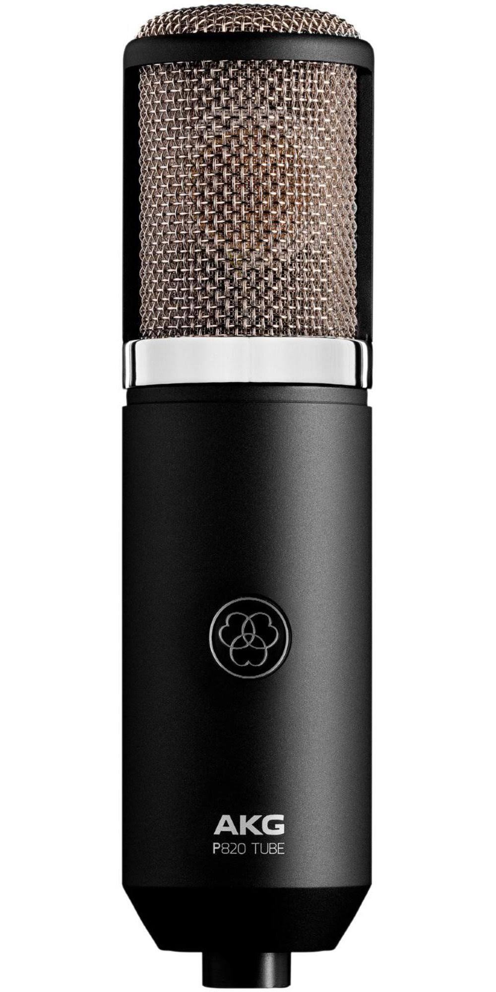 AKG P820 Tube Microphone - Cardioid/Omni-Directional - Black
