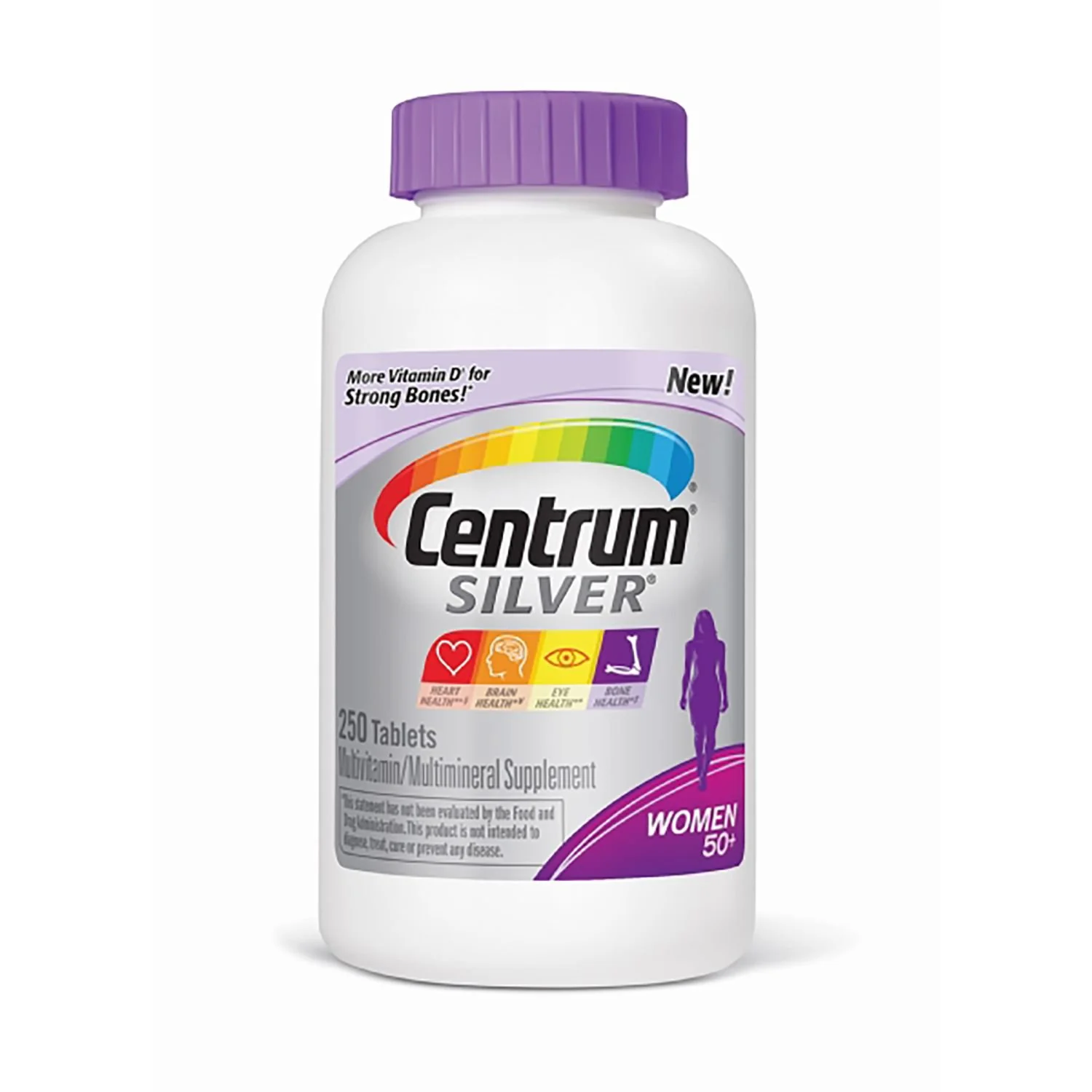 Centrum Silver Ultra for Women Multivitamin - 250ct - Kansas Nuitrition - HNZSDS