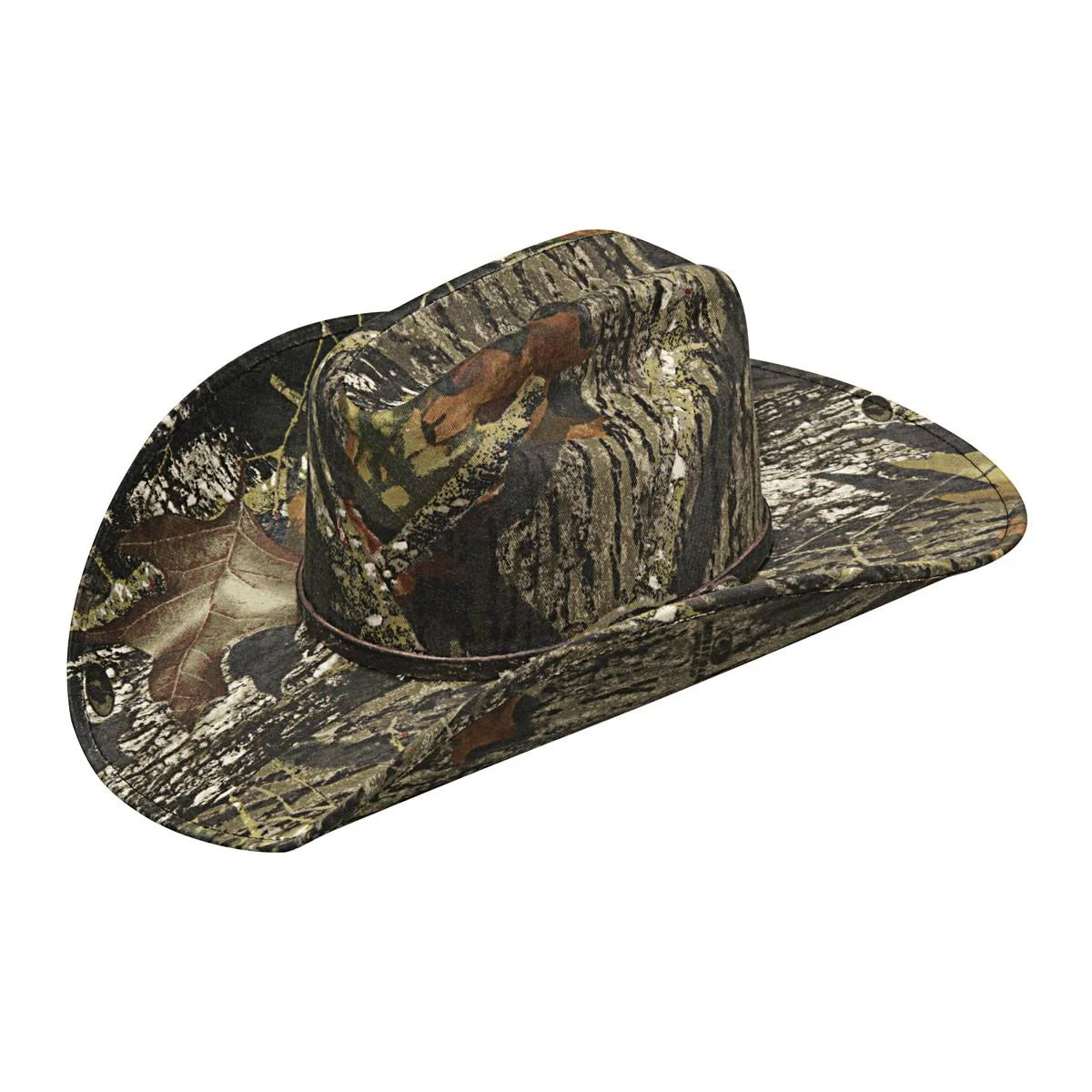 Twister T71400222-7.625 Camo Cowboy Hat Mossy Oak - Size 7.625
