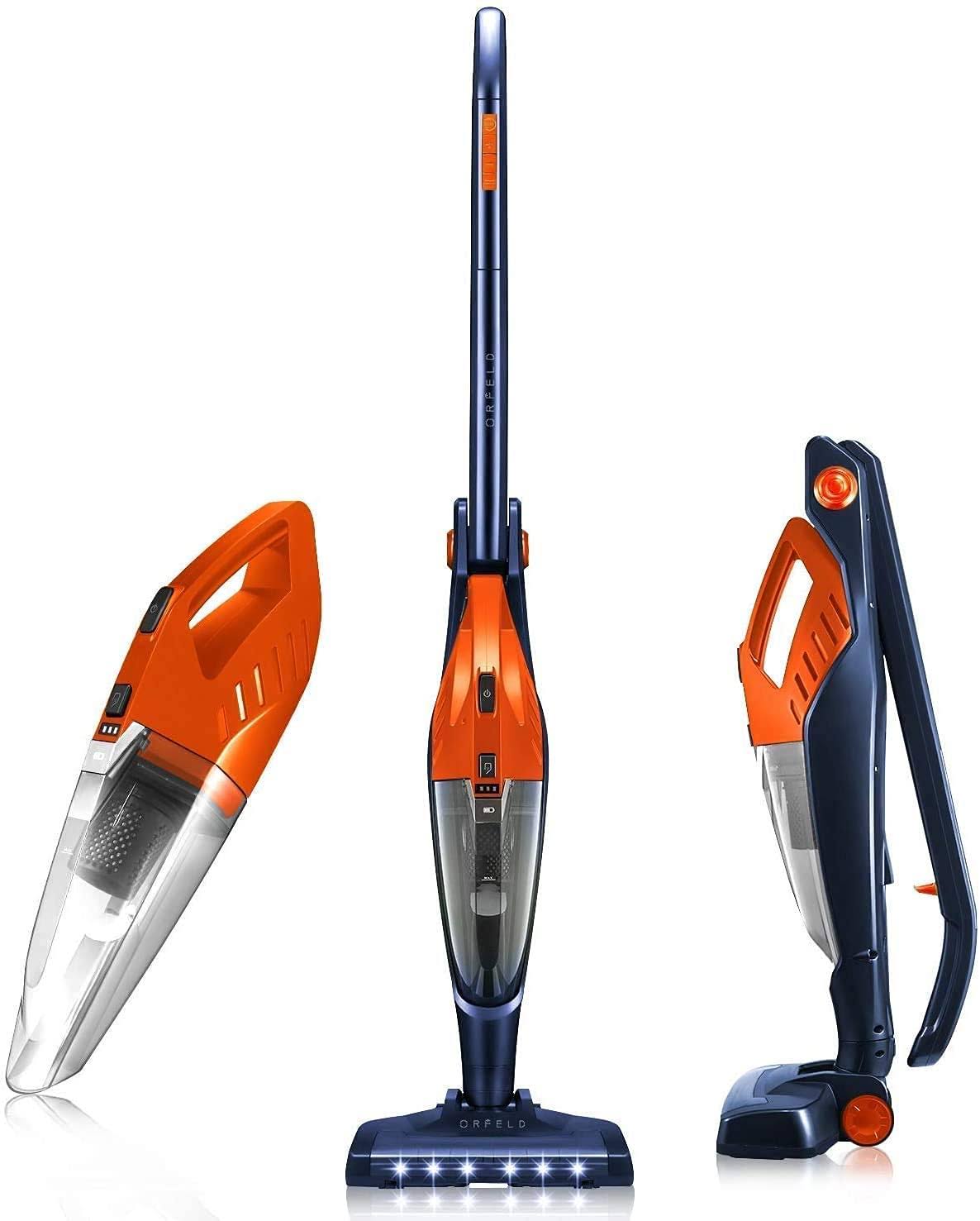 Orfeld Cordless Vacuum, Stick Vacuum 4 in 1, Lightweight Upright Vacuum Cleaner - Megean