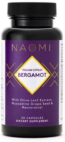 NAOMI Italian Citrus Bergamot - 30 Capsules - Kansas Nuitrition - HNZSDS