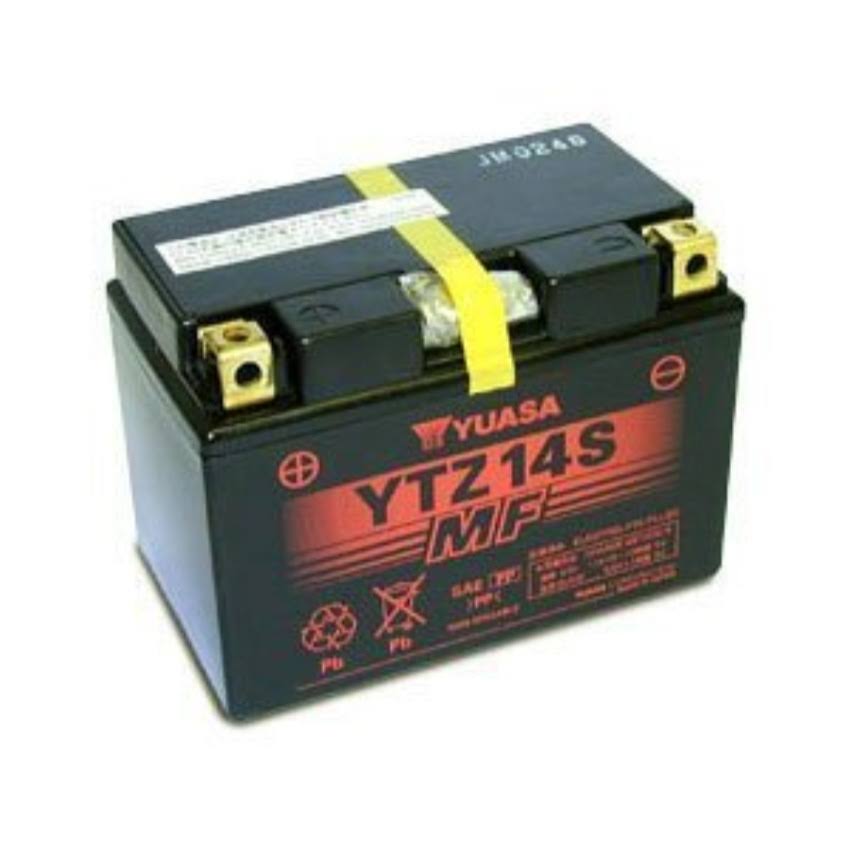 Yuasa Battery Ytz14s Yuasa Battery Batteries Maint. Free VRLA Battery