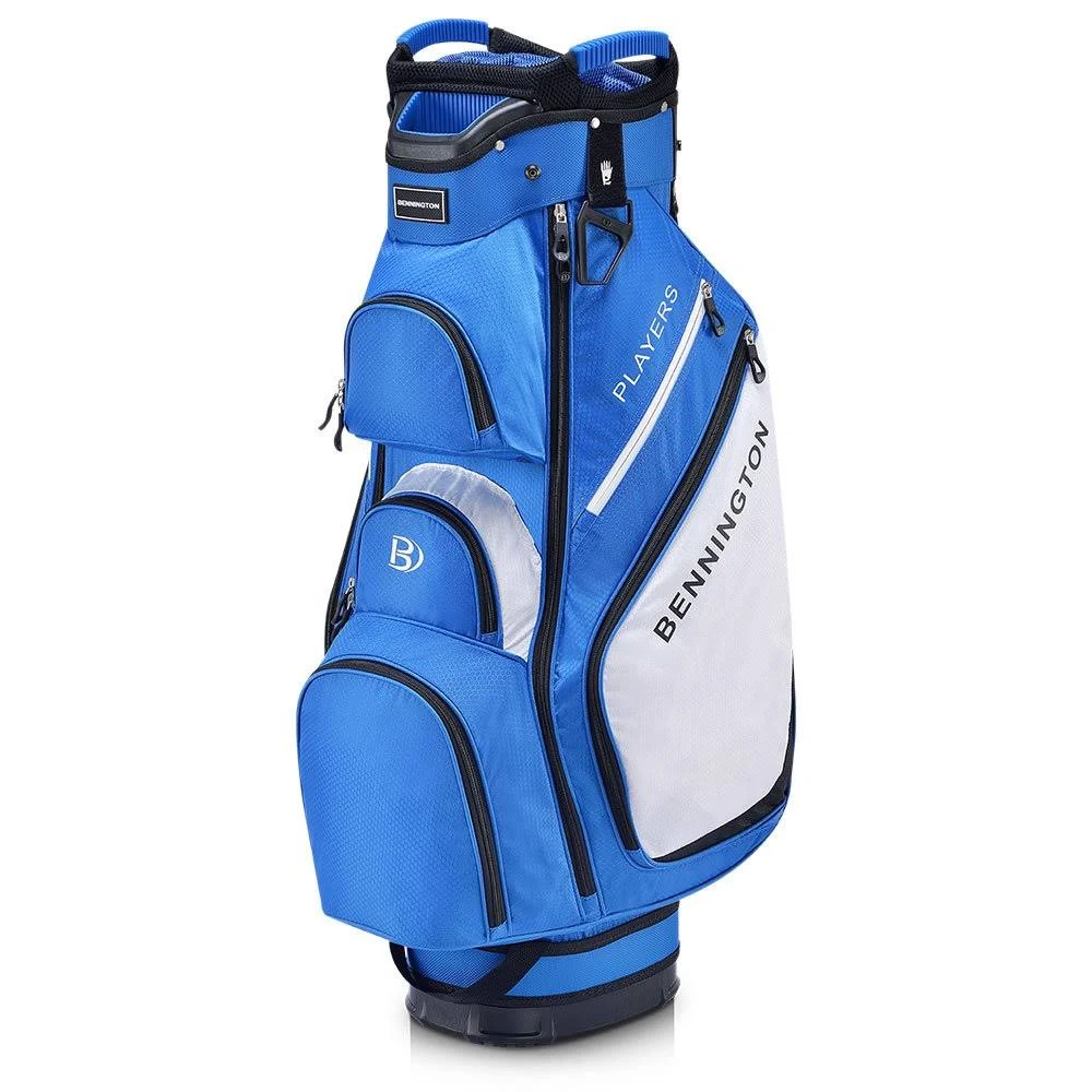 Bennington Players Lite Cart Bag (Royal/White)