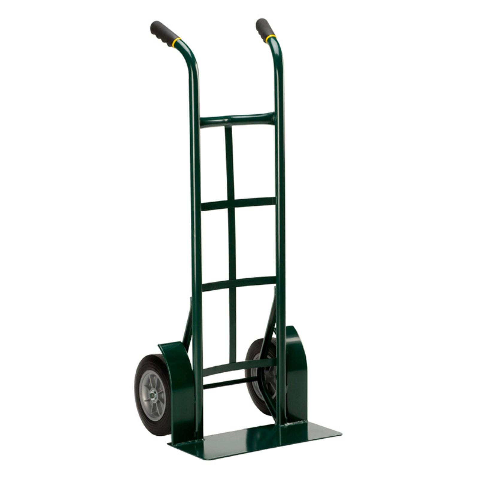 Harper Super Steel 1000 lb Capacity Flat-Free Heavy Duty Dual Handle Hand Truck