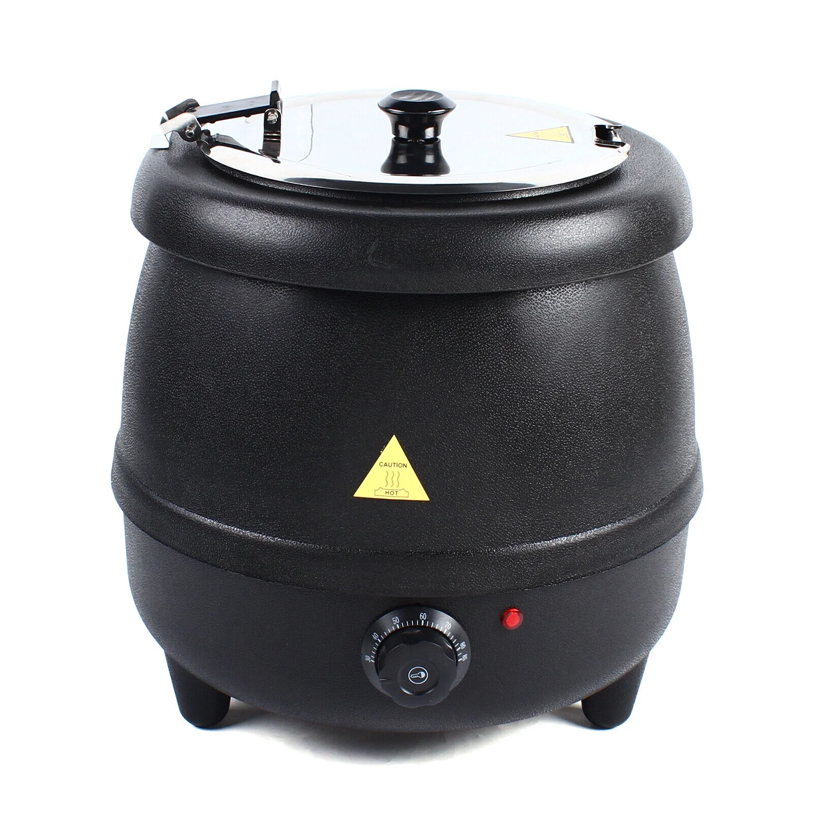 TOOL1SHOoo 10L Commercial Kitchen Restaurant Electric Food Soup Kettle Pot Warmer Black