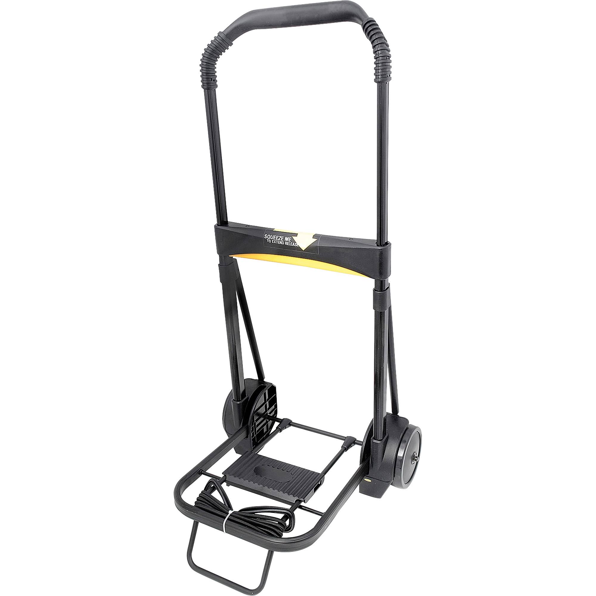 Kantek Ultra Lite Folding Cart, Black