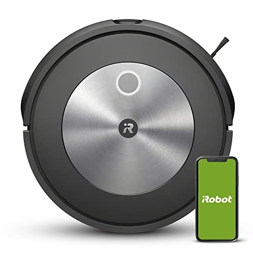 iRobot Roomba j7 (7150) Wi-Fi Connected Robot Vacuum - Identifies and avoids Obstacles Like pet Waste & Cords, Smart Mapping, Works with Alexa