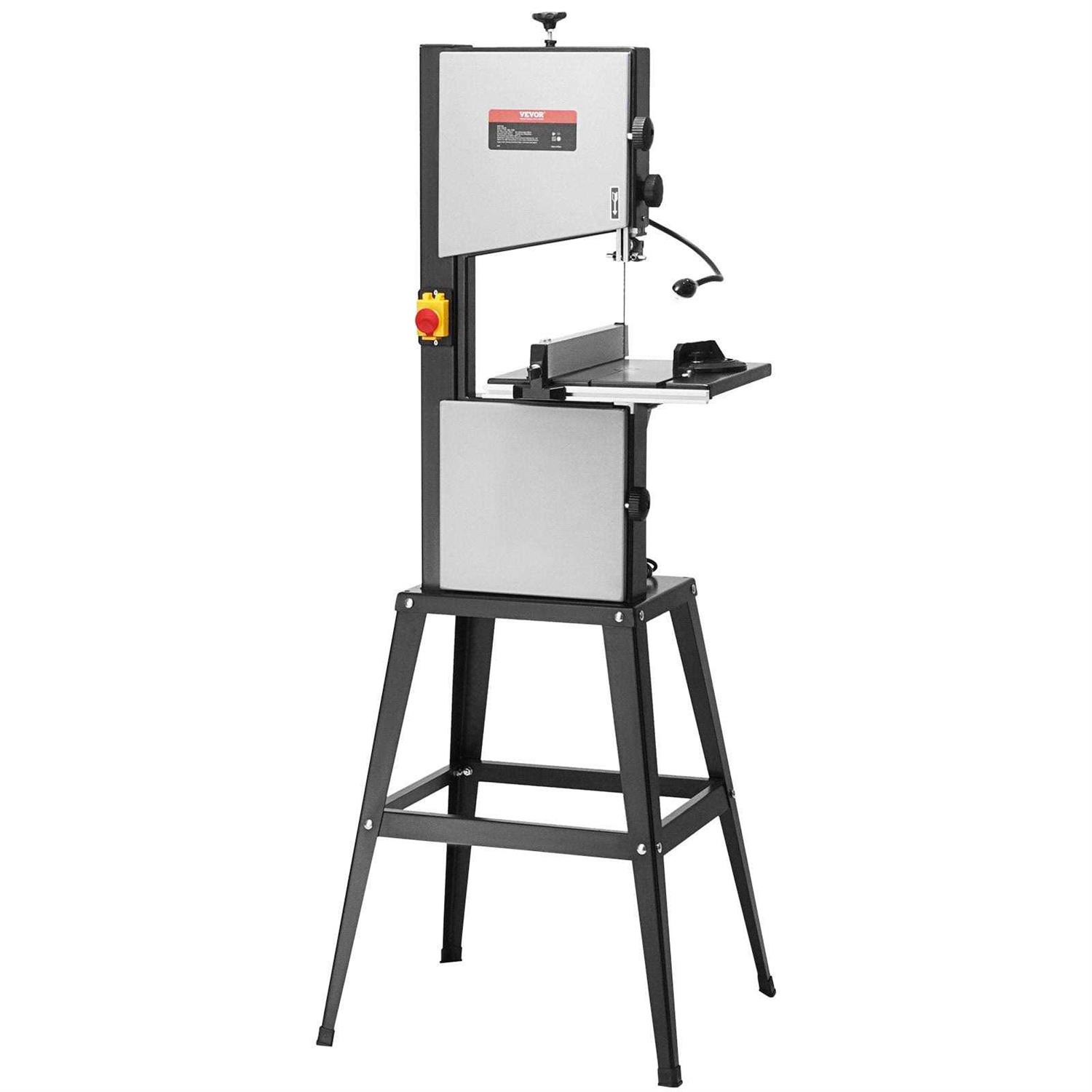 VEVOR Band Saw with Stand 10-Inch 560 &amp; 1100 RPM Two-Speed Benchtop Bandsaw - Shop Hardware Tools Online Store