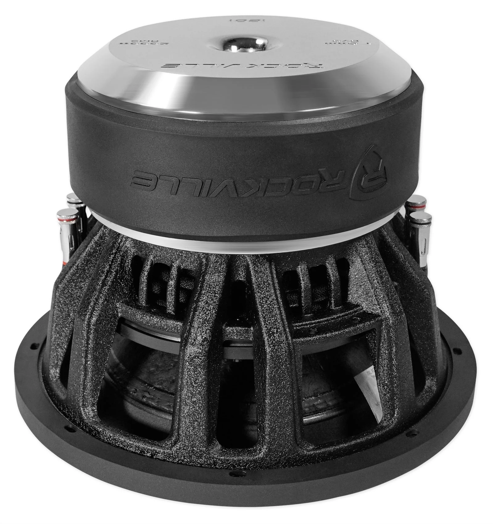 Rockville Destroyer 12D1 12" Competition Car Audio Subwoofer w/USA Voice Coils! - Curated Treasures Market