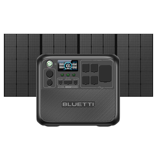 BLUETTI Portable Power Station AC200L, 2048Wh LiFePO4 Battery Backup, Expandable to 8192Wh w/ 5 2400W AC Outlets (3600W Power Lifting), 30A AC Output
