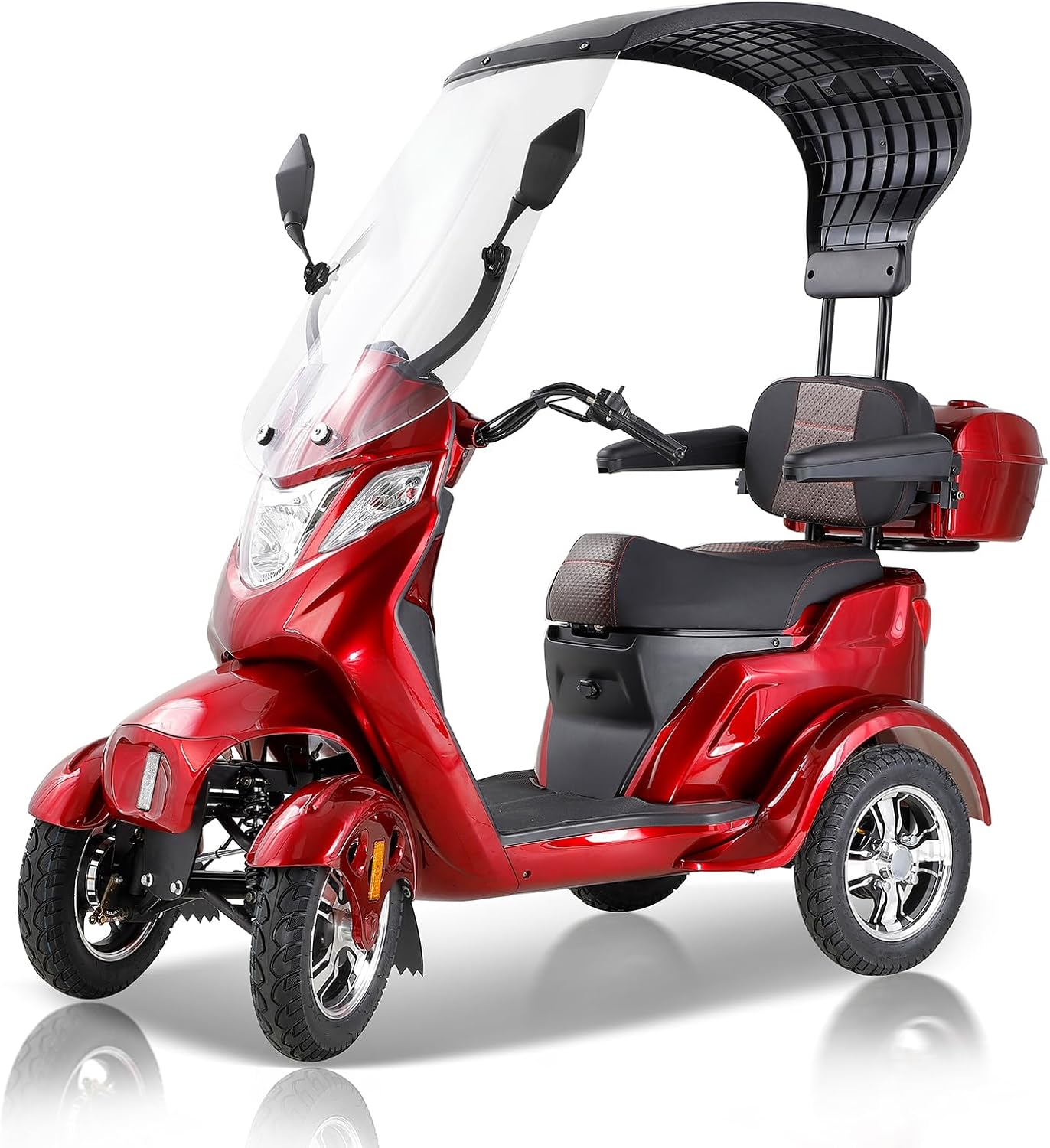 Mobility Scooters for Seniors, 4 Wheel Powered Mobility Scooters, Electric Wheelchairs for Adults