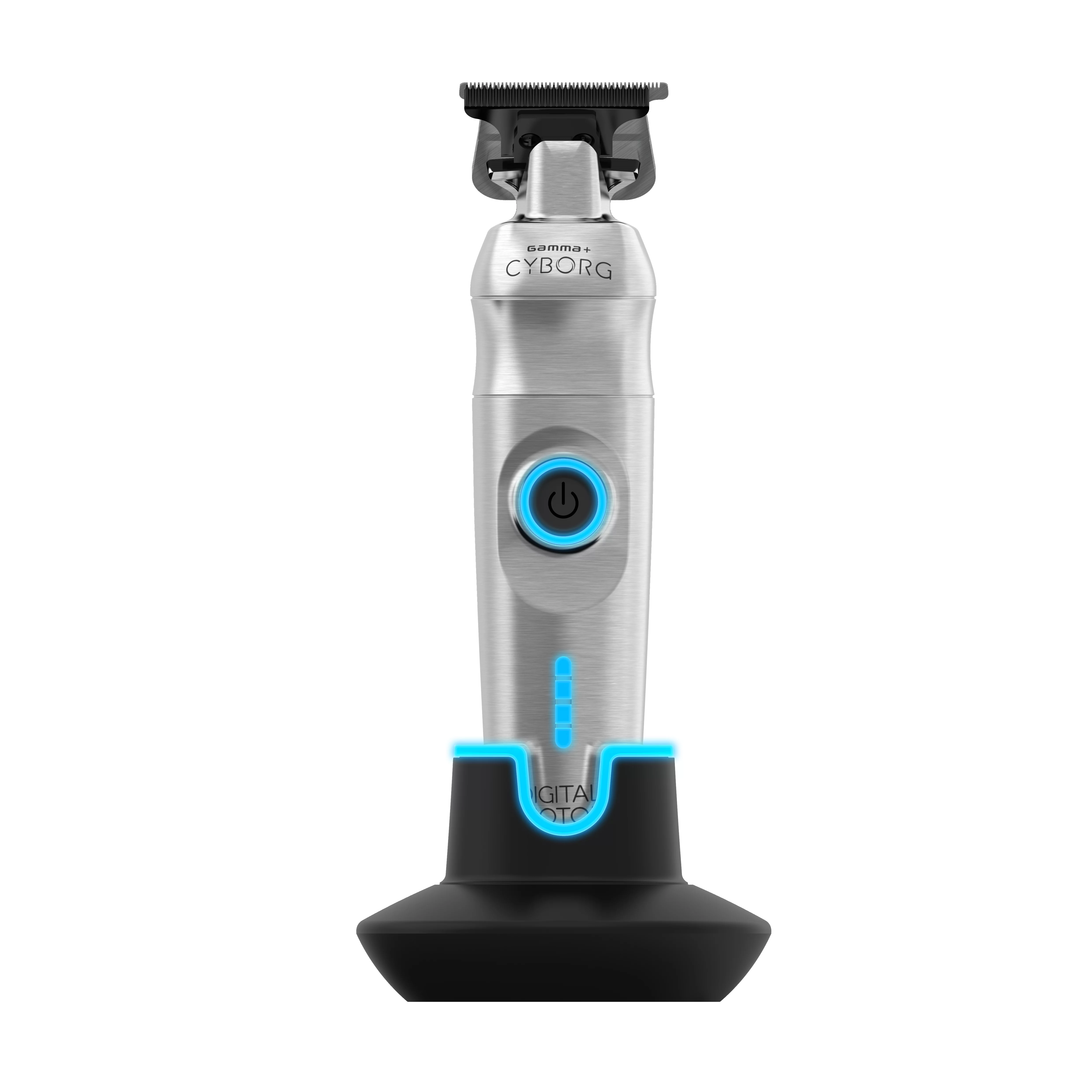 GAMMA+ Cyborg Professional Metal Hair Trimmer with Digital Brushless Motor - Radiant Selections