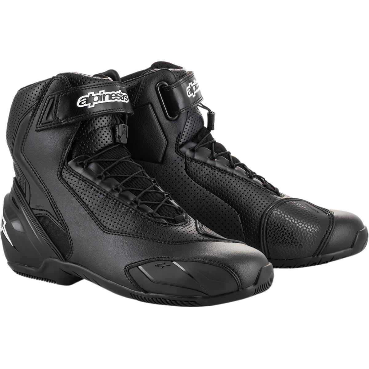 Alpinestars SP-1 V2 Vented Riding Shoes (12.5, Black)