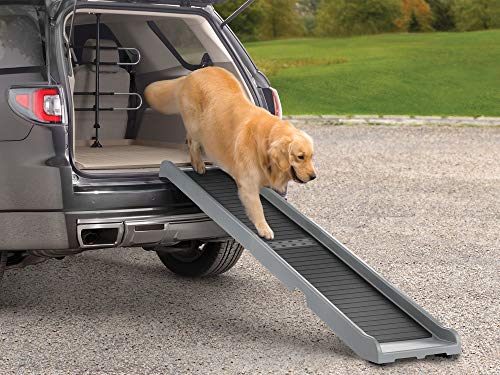 WeatherTech PetRamp - Non-Slip, Portable Dog Ramp for Large Dogs to 300 Pounds, 67" x 15" - Traction Grip Ramp, Easy Access for Pets to Car, SUV
