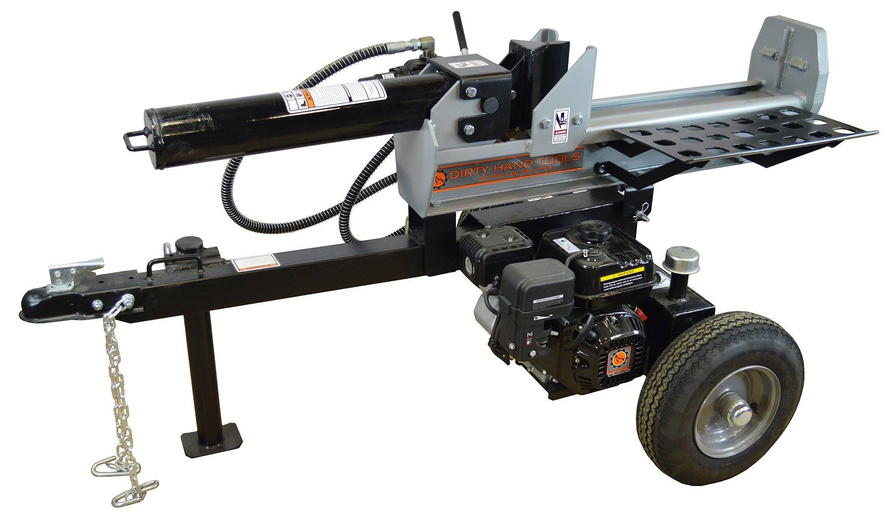 Dirty Hand Tools 22 Ton Half-Beam Horizontal/Vertical Log Splitter