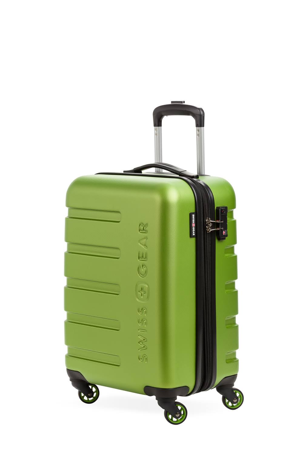 Swissgear 7366 18” Expandable Carry on Hardside Spinner Luggage - Lime
