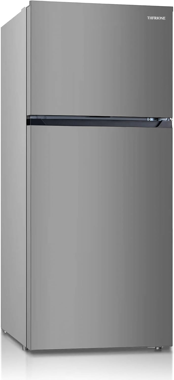 30“ Top Freezer Refrigerator with 17.6 Cu. Ft.Capacity, Adjustable Thermostat Control