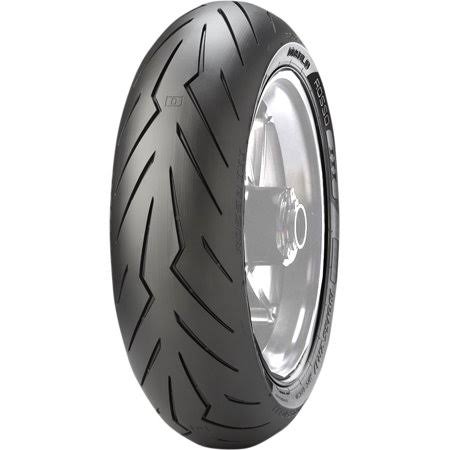 Pirelli Diablo Rosso 3 Radial Rear Tire 140/70r-17 (2855000), Black