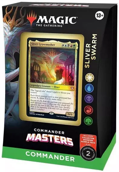 MtG Commander Masters Silver Swarm Commander Deck - Curated Treasures Market
