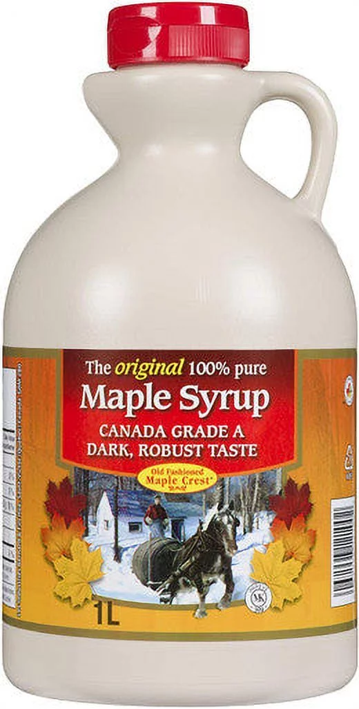 L B Maple Treat, Maple Syrup, Grade A, Amber, 4 Litre/1.06 Gallon Jug, {Imported from Canada} - Curated Treasures Market