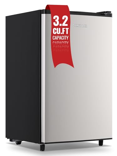 DEMULLER Upright Freezer Large Freezer Low Energy Single Door Freestanding Freezer for Kitchen, Apartment, Basement, Dorm