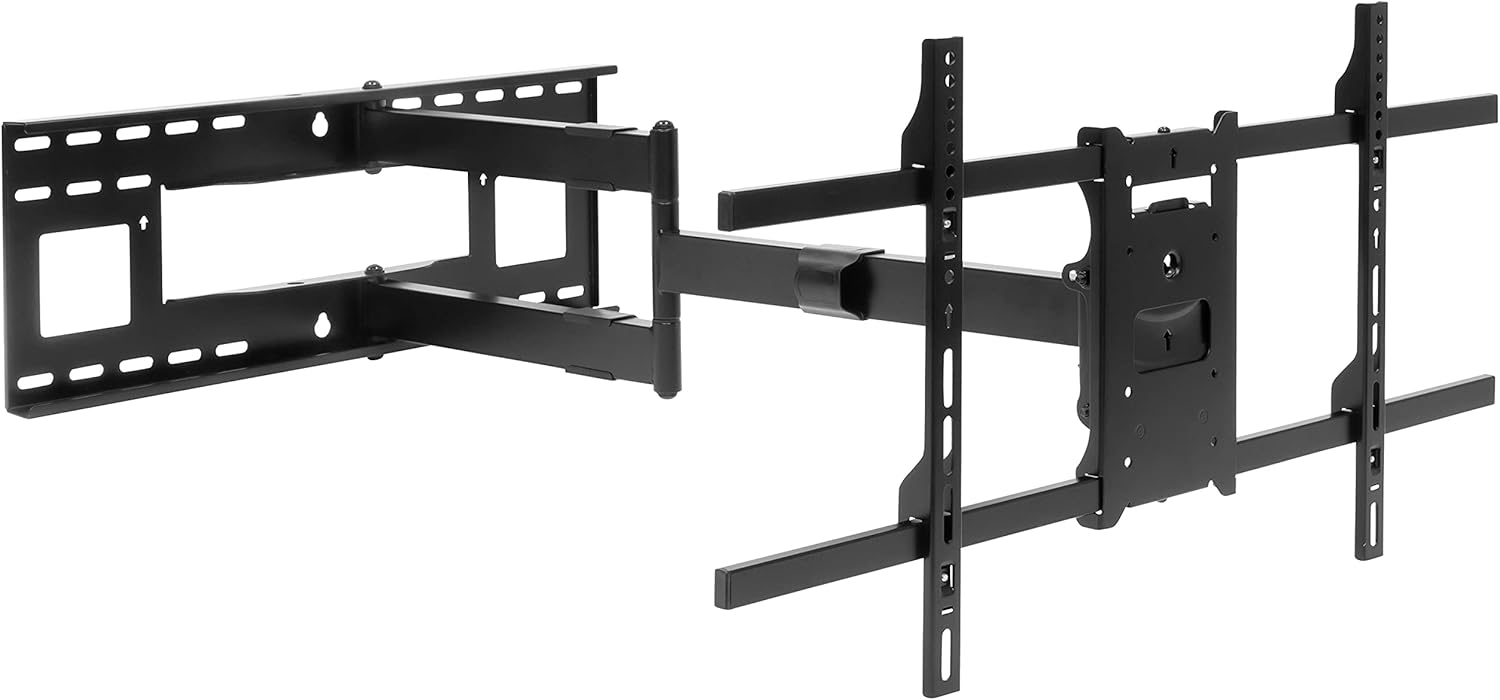 Mount-It! Long Arm TV Mount, Full Motion Wall Bracket with 40 inch Extension Articulating Arm, Fits Screen Sizes 42, 47, 50, 55, 60, 65, 70, 75
