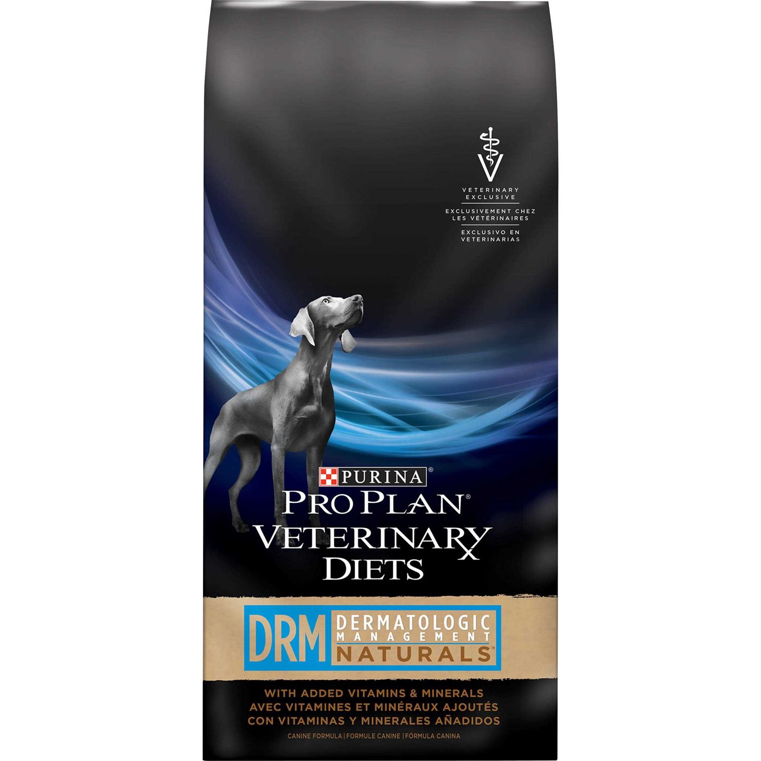 Purina Pro Plan Veterinary Diets DRM Dermatoligic Management Naturals Dry Dog Food - Pet Supplies online store