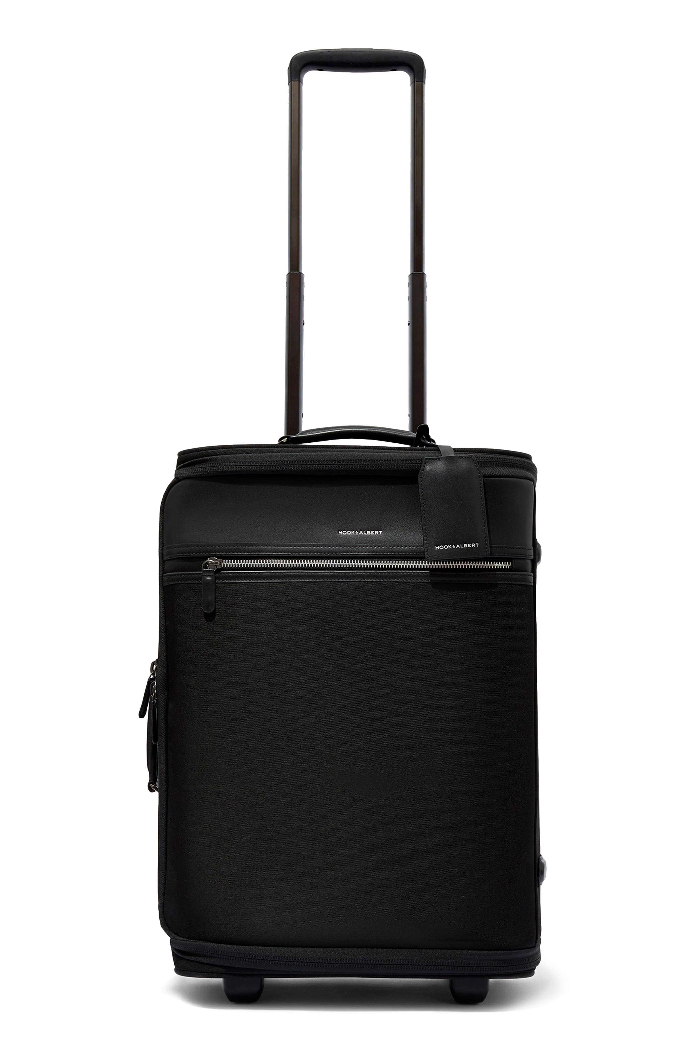 Hook u0026 Albert Garment Luggage Carry-On Suitcase | Black