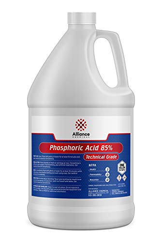 Phosphoric Acid 85% Technical Grade - 1 Gallon - Uses: PH Control and Adjustment, Corrosion Inhibitor, Activating Agent, Personal Care