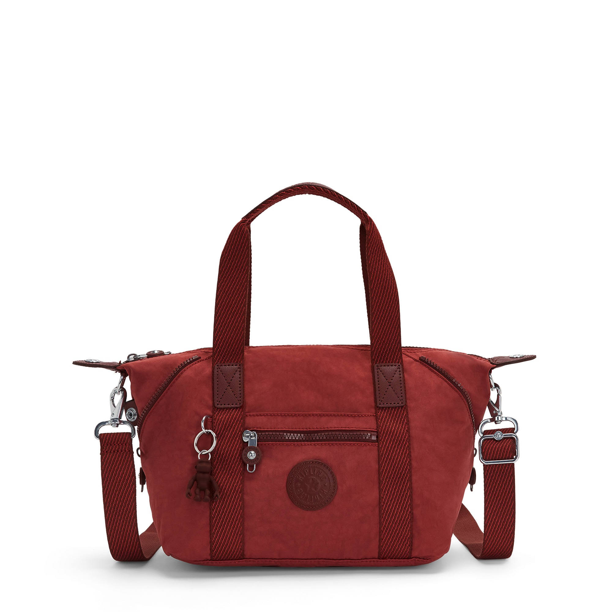 Kipling Art Mini Shoulder Bag Dusty Carmine