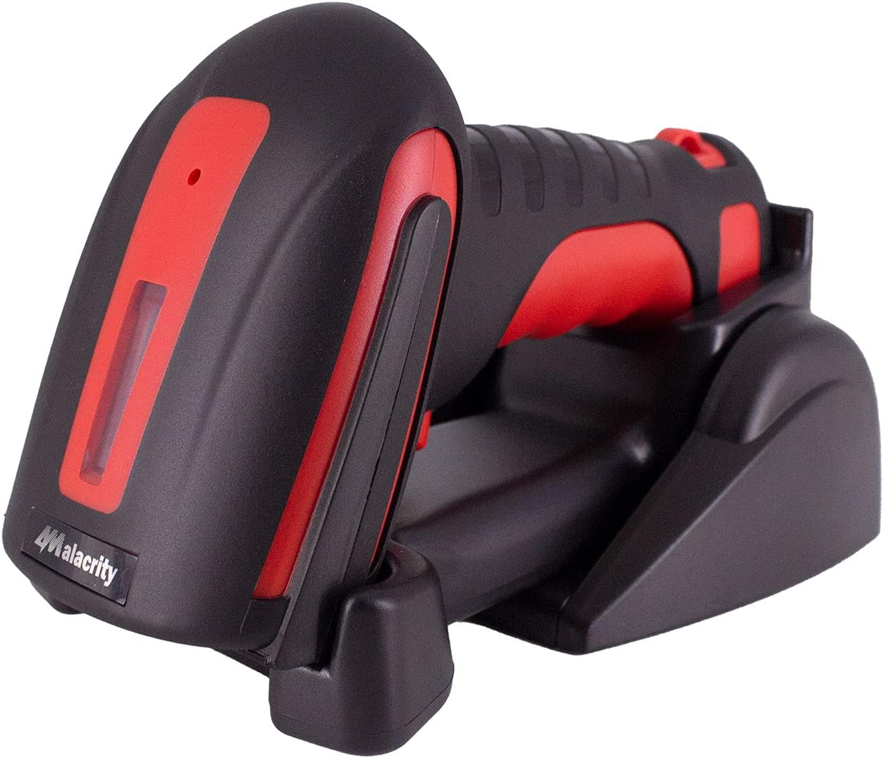 Alacrity Upgraded 2D Industrial Barcode Scanner with Wireless Charging Stand