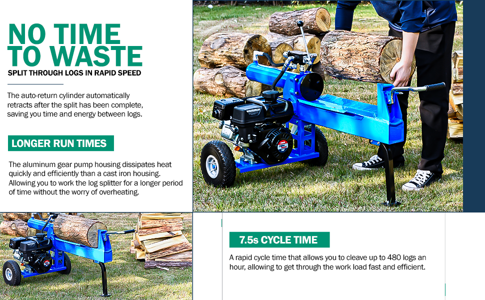 7hp 212cc horizontal gas engine wood chipper go kart log splitter pressure washer tiller generator