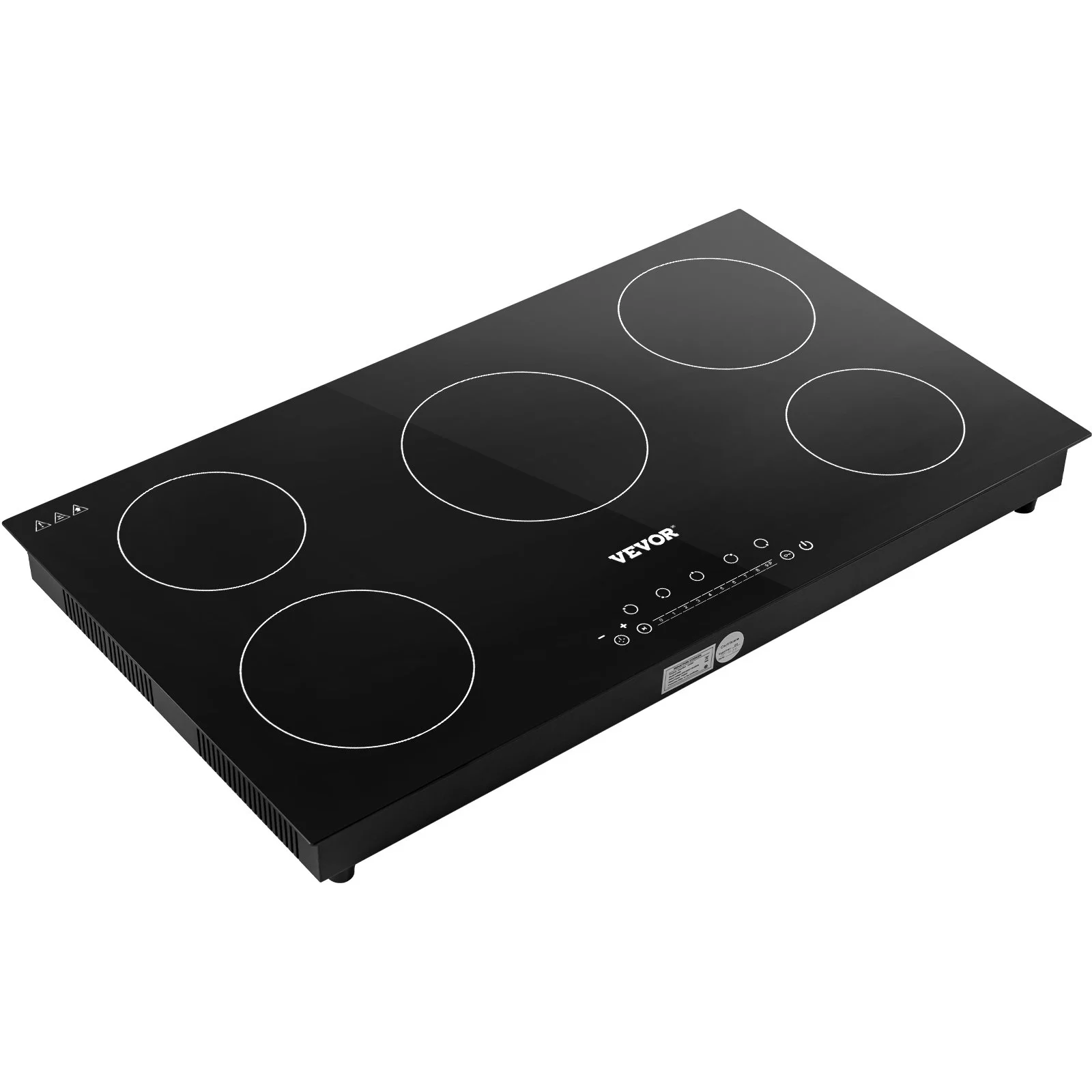 VEVOR Built-in Induction Electric Stove Top 5 Burners,35 Inch Electric Cooktop,9 Power Levels & Sensor Touch Control