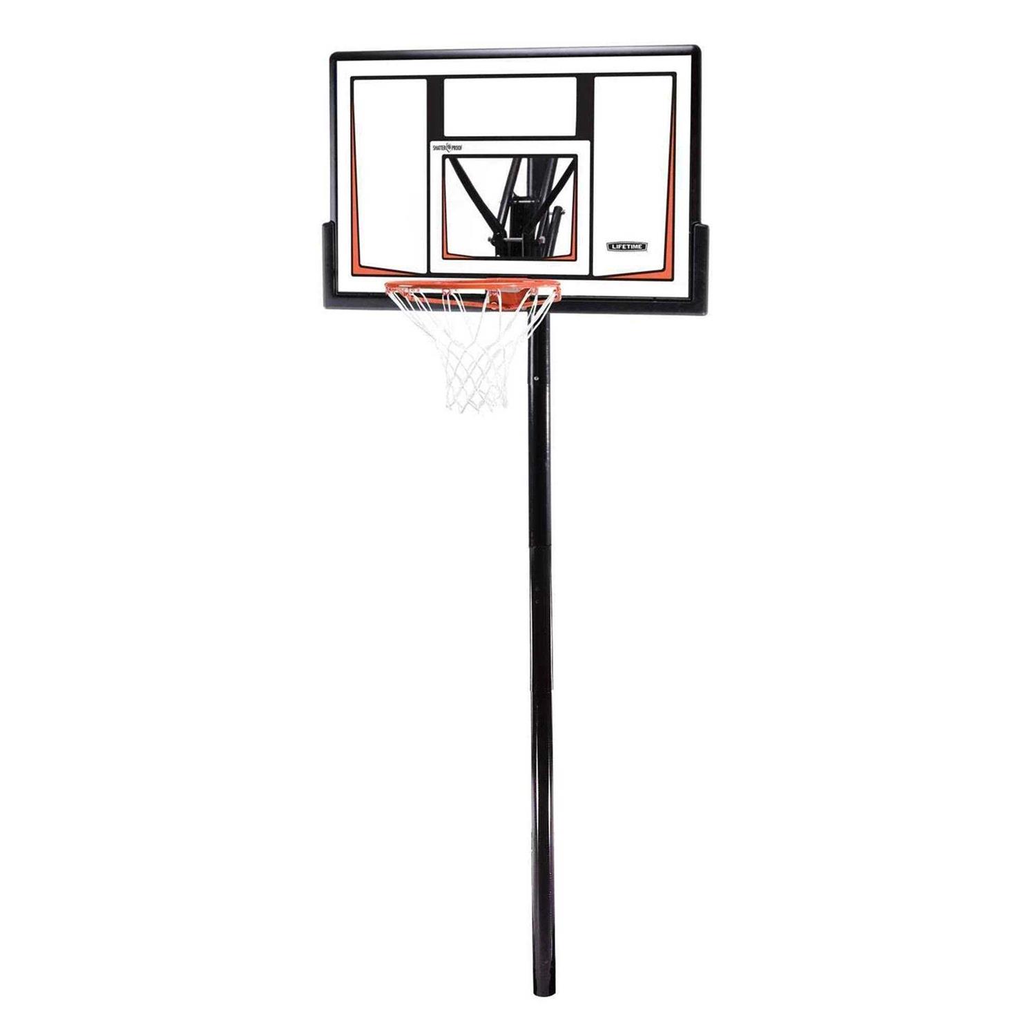 Lifetime 50 Adjustable In-Ground Basketball Hoop - Sports Supplies Online Store