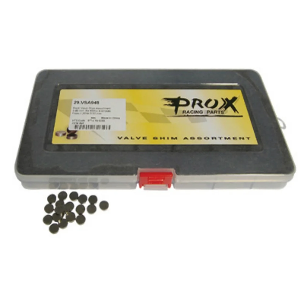 Pro X Valve Shim Kit 9.48mm OD 1.225-3.475mm for Suzuki DR-Z 400 2000-2004