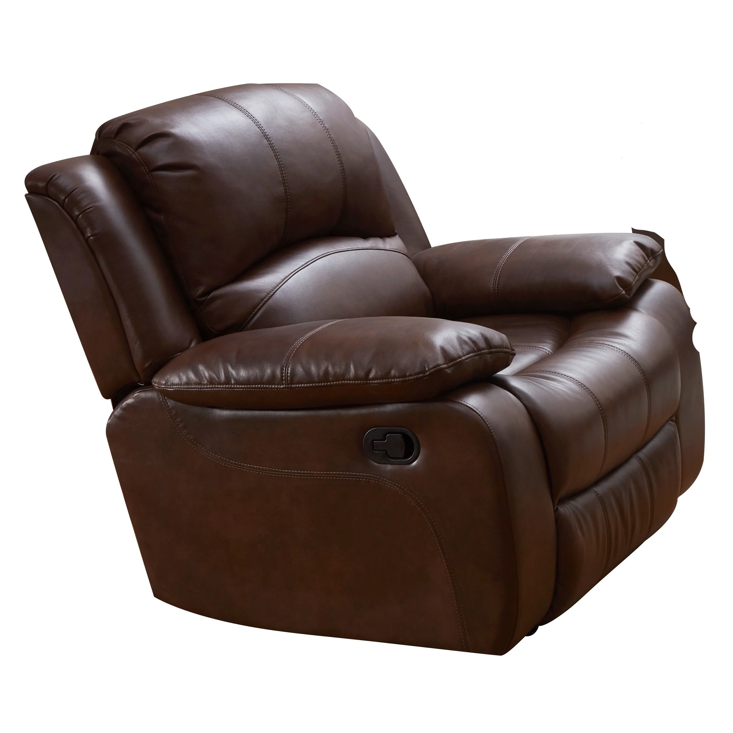 Betsy Furniture Bonded Leather Reclining Sofa Living Room Loveseat