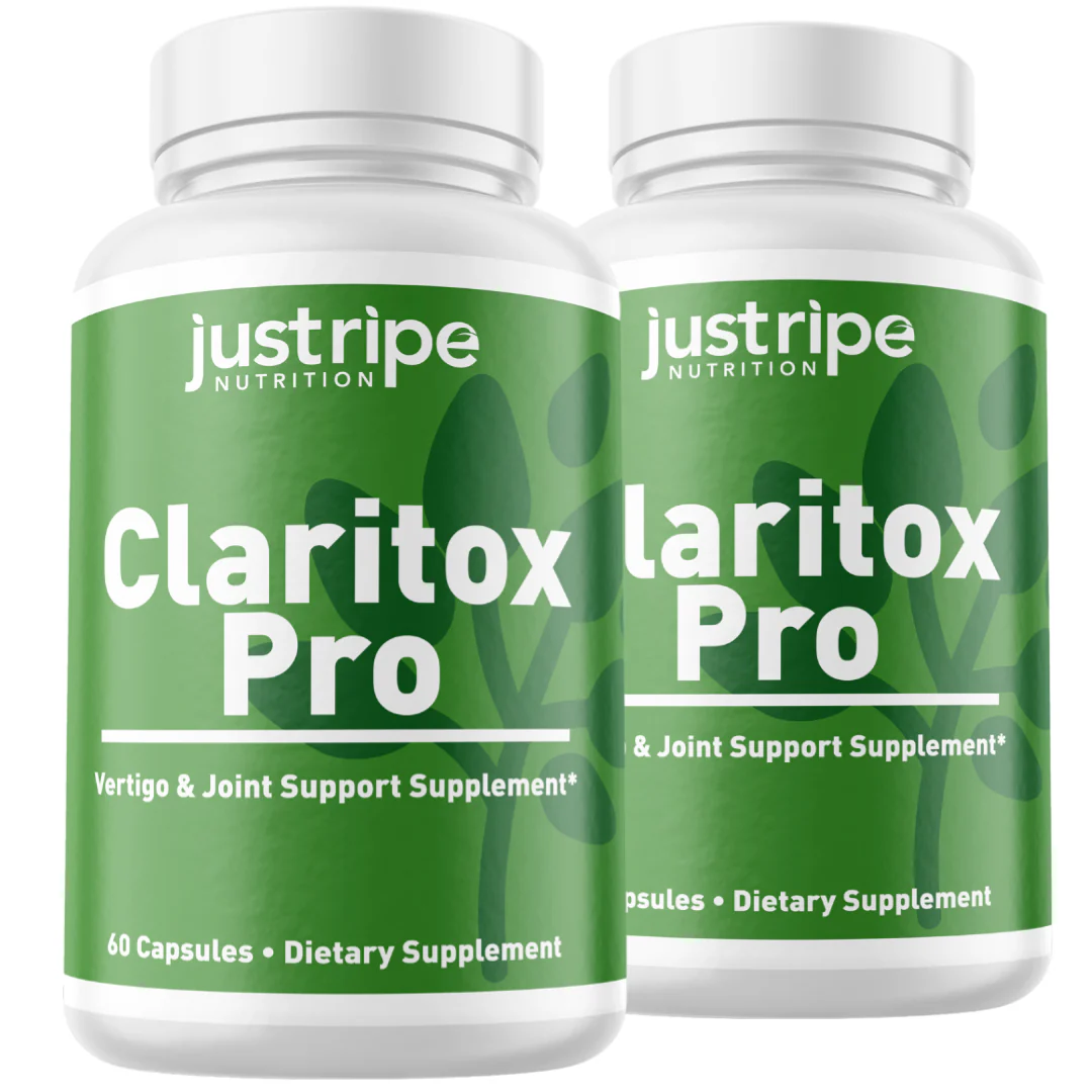 2 Pack Claritox Pro Dietary Supplement 60 Capsules - Kansas Nuitrition - HNZSDS