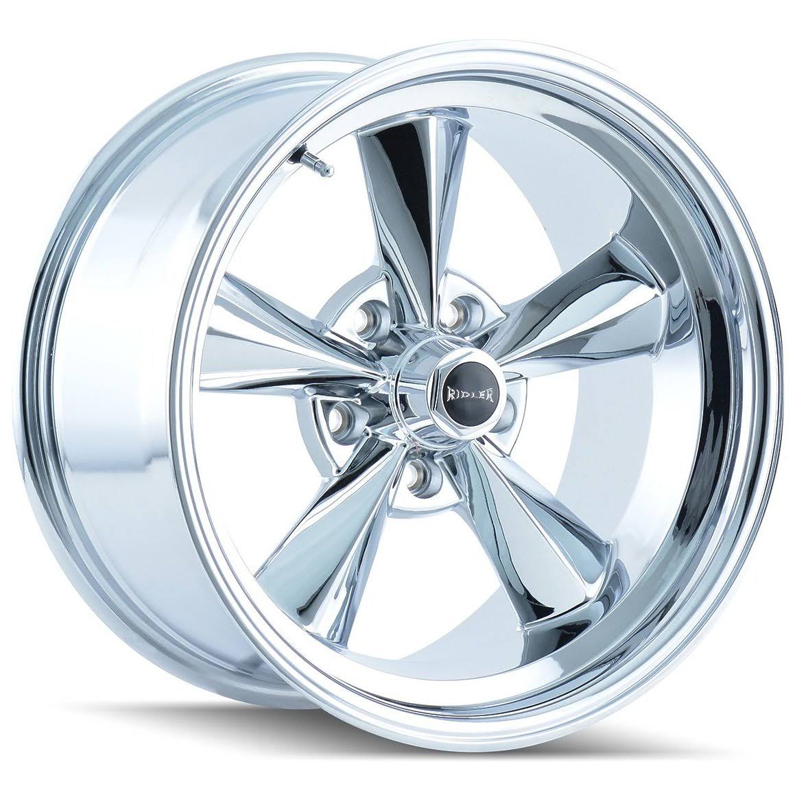 Ridler 675 15x8 5x4.5x22 -12mm Chrome Wheel Rim