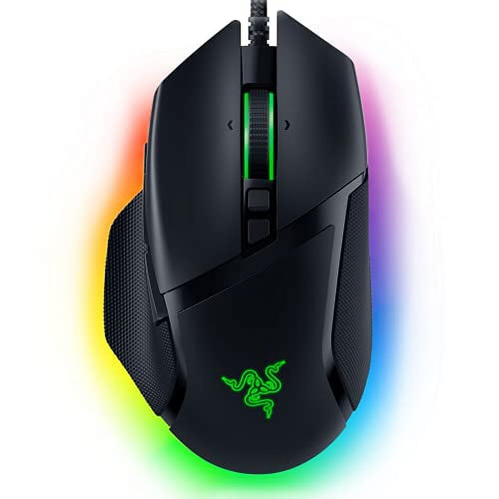 Razer Basilisk V3 Customizable Ergonomic Gaming Mouse: Fastest Gaming Mouse Switch - Chroma RGB Lighting - 26K DPI Optical Sensor