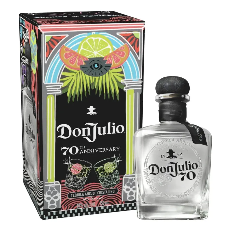 Don Julio 70 Cristalino Summer of Mexicana Artist Edition 750mL - Nestor Liquor