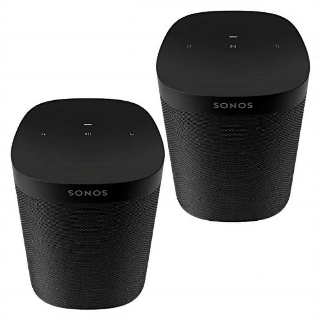 Restored two room set sonos one sl - the powerful microphone-free speaker for music and more - black (Refurbished) - Curated Treasures Market