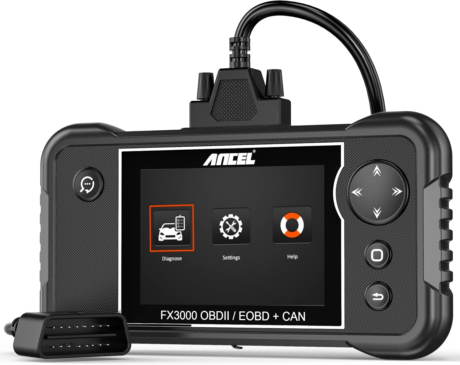 ANCEL FX3000 Upgraded OBDII Scanner, Vehicle Engine Transmission SRS ABS Diagnostic Scan Tool with Oil EPB SAS ABS BMS Reset