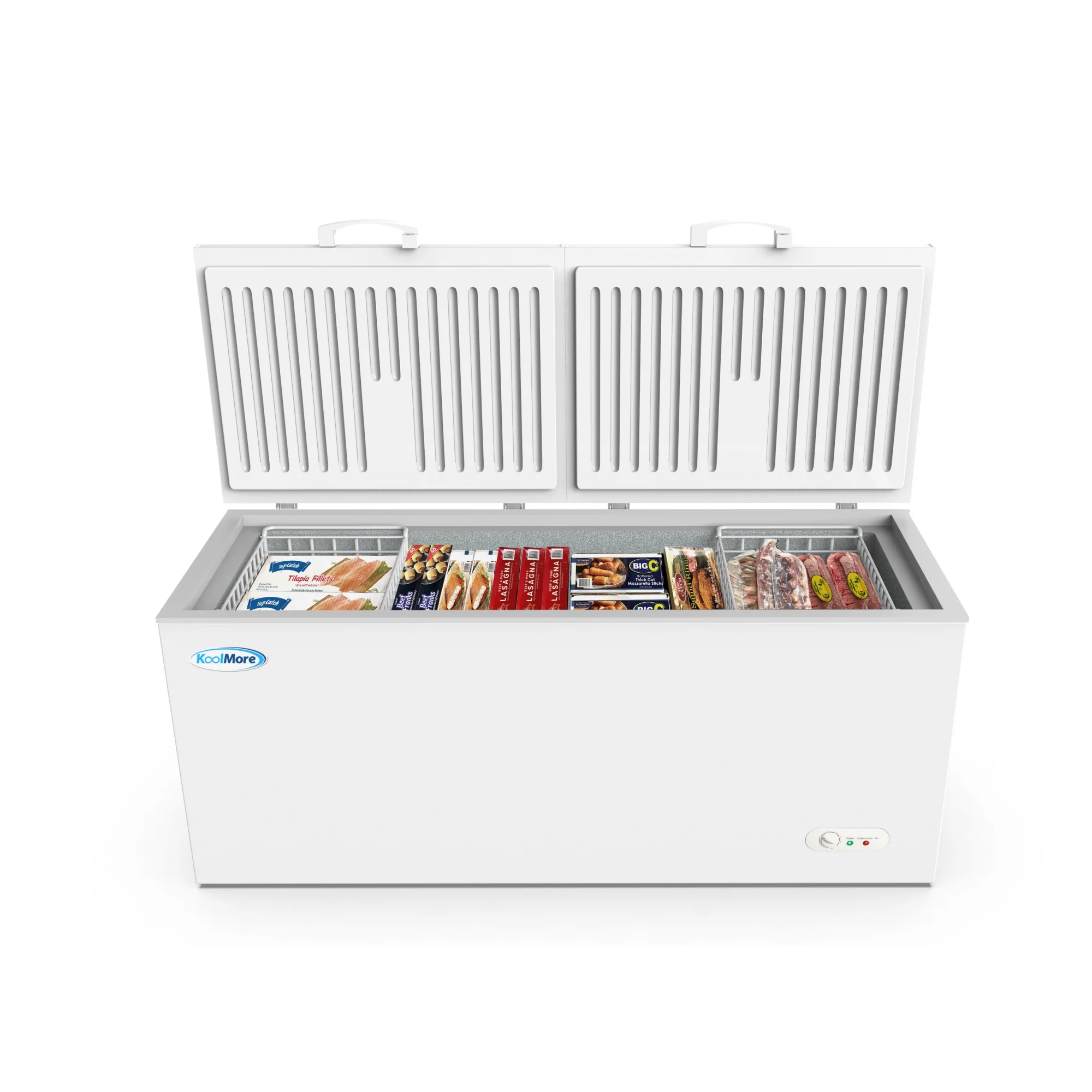 76 in. Commercial Chest Freezer 20 cu ft. SCF-20C.