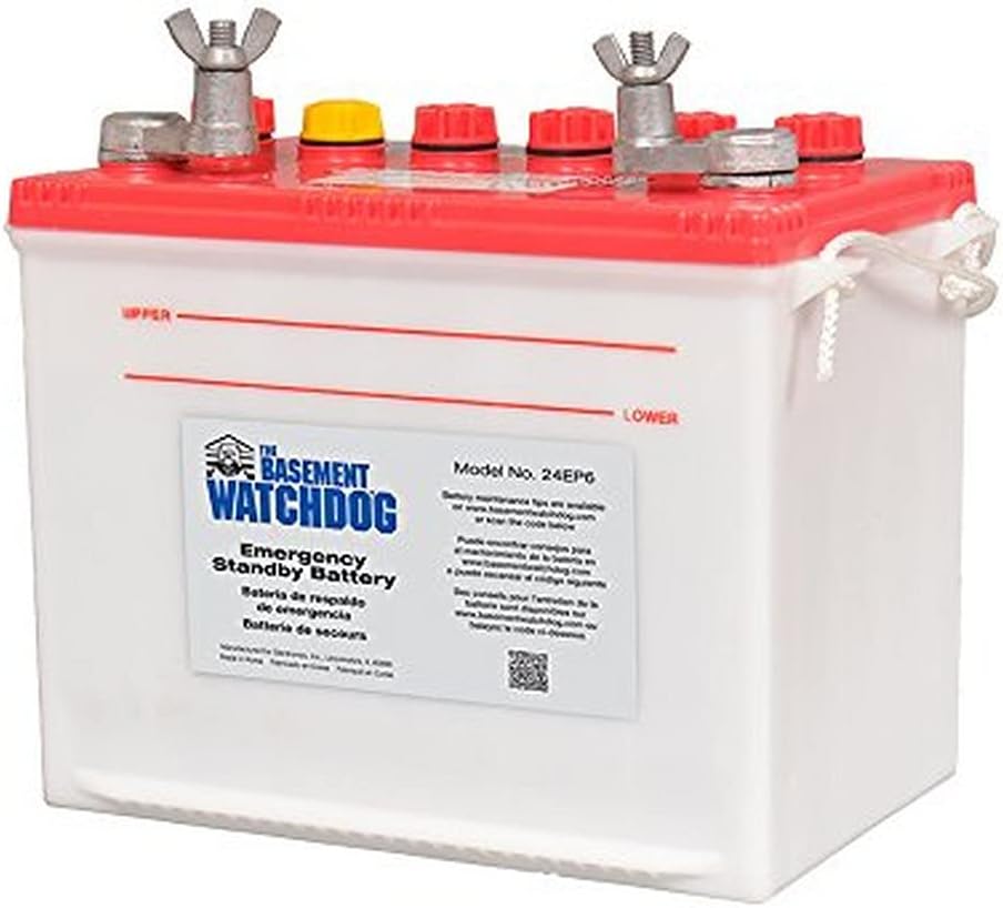 THE BASEMENT WATCHDOG Model 24EP6 Emergency Standby Battery - Radiant Selections