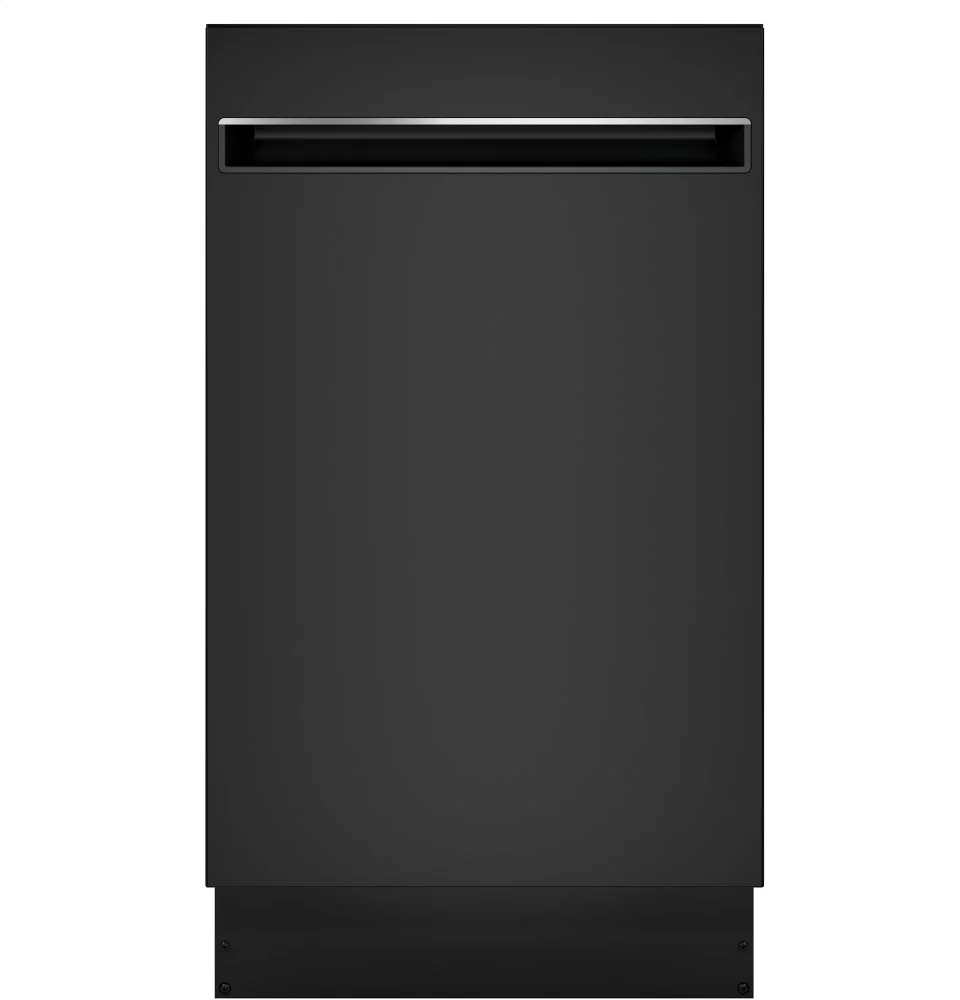 GE Appliances PDT145SGLBB 18 Inch Built In Fully Integrated Dishwasher Black