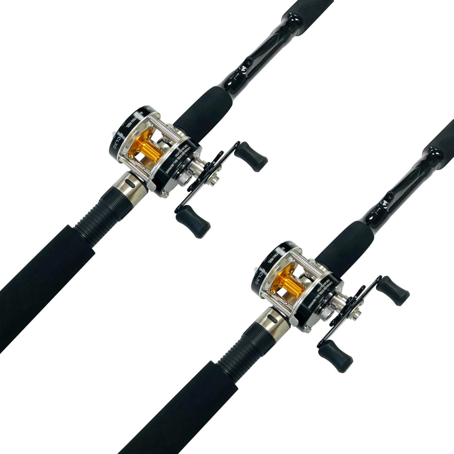 EatMyTackle Sabiki Rig Fishing Rod and Baitcaster Reel Combo